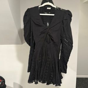 Hermant & Nandita Boho Cutout Dress